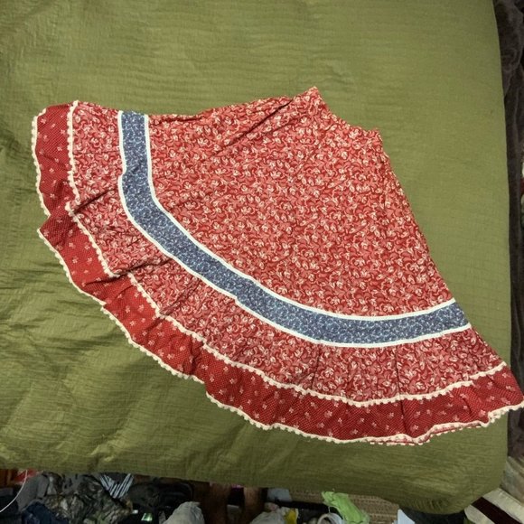 Vintage Jessica's Gunnies San Fransisco Peasant Prarie Skirt - Picture 2 of 8